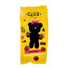 EZZE Влажные салфетки Малина 8шт